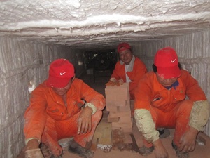 鍍鋅線耐火磚砌筑 鍍鋅線耐火磚砌筑