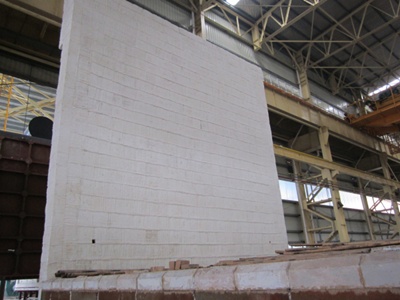 臺(tái)車爐陶瓷纖維爐墻