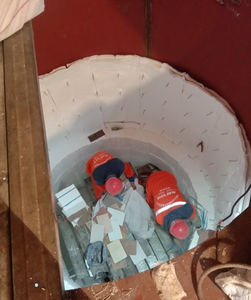 潞新鋼鐵脫硝煙道內(nèi)襯項(xiàng)目