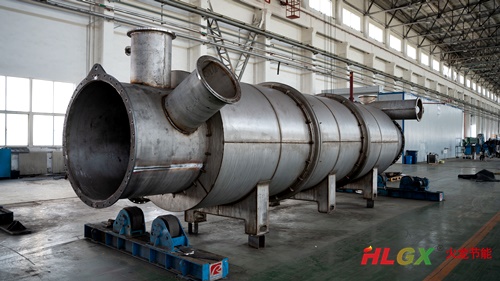 炭化爐保溫前 炭化爐保溫前